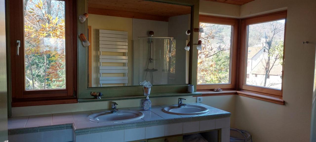 La Canopee Alsacienne - Magnifique Maison A Ribeauville Exteriör bild